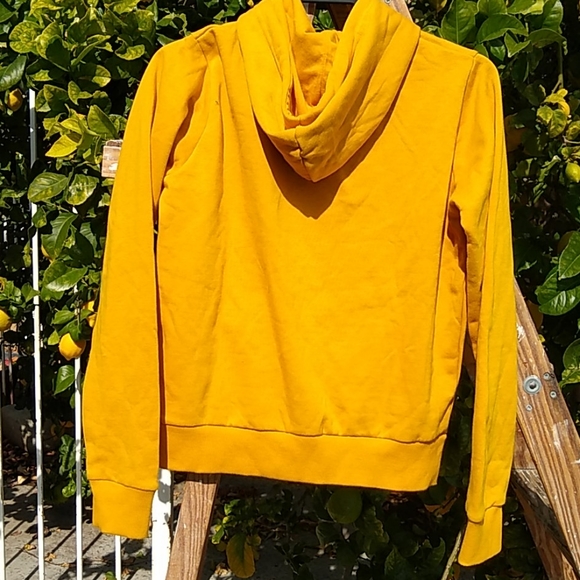 NWOT Cotton On Pullover Hoodie "Minimalist" Gold M - Picture 8 of 9